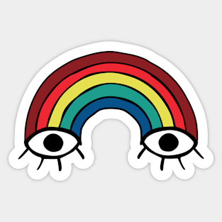 seeking colors Sticker